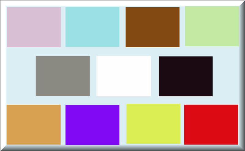 ทายใจทายนิสัย สีที่ไม่ชอบ